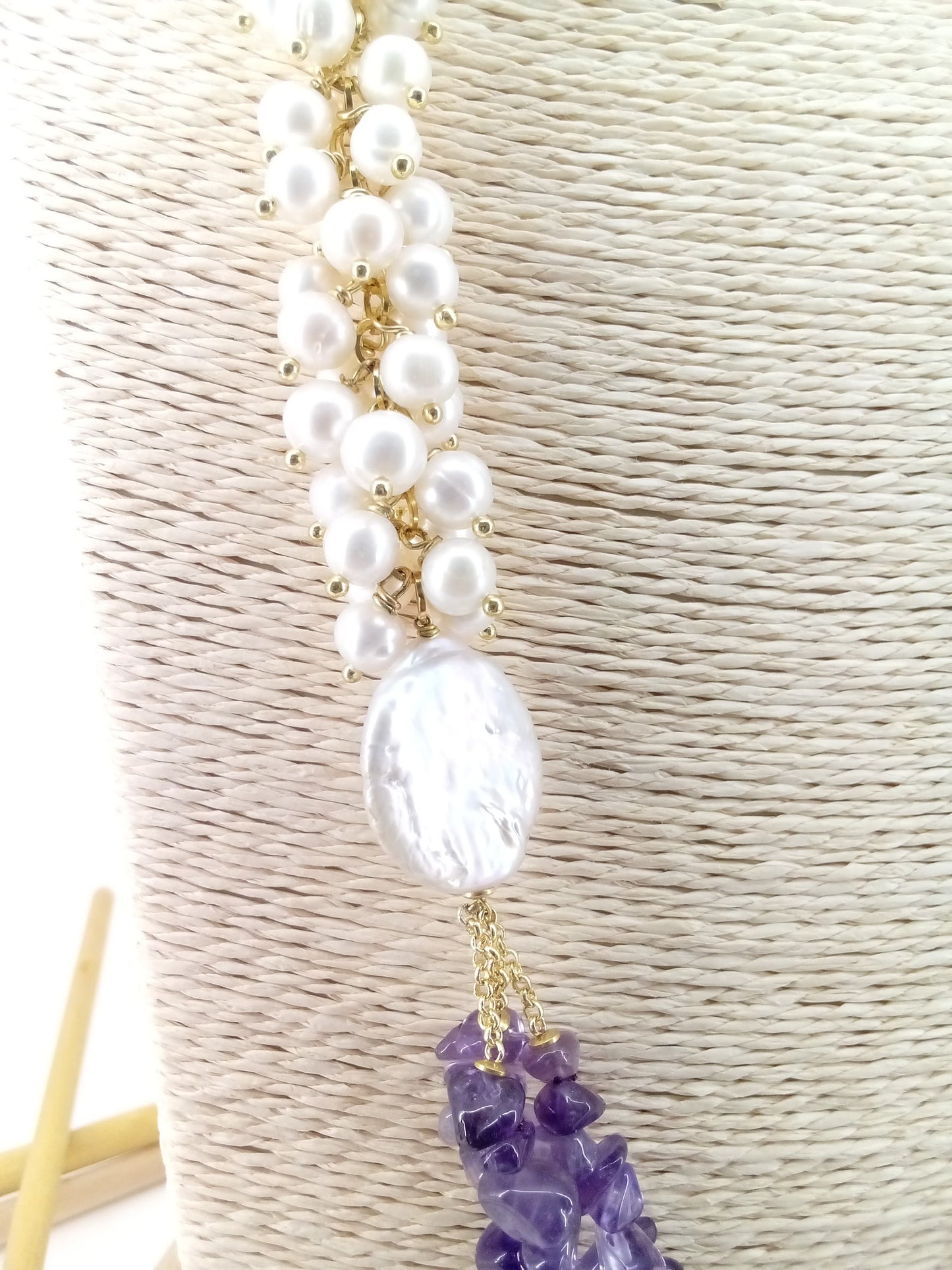 Collana "Ciottoli d'Ametista"