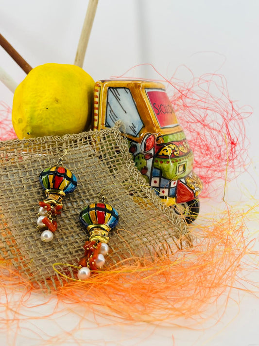 Orecchini "Balluni a Vampa"